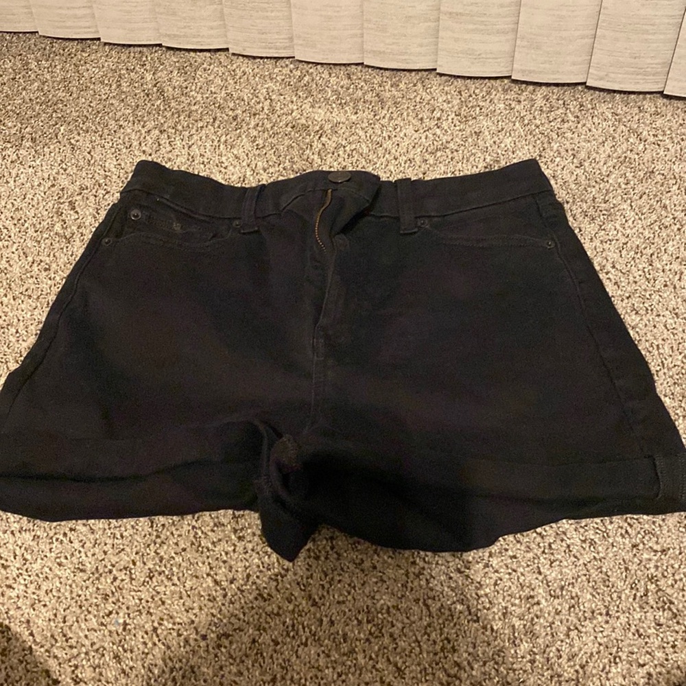 American Eagle Black Jean Shorts